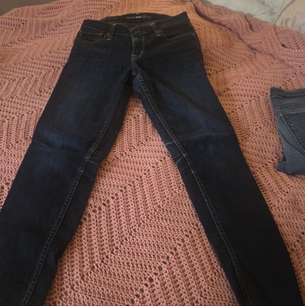 Big Star Dark Blue Skinny Jeans for Women